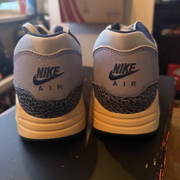 Nike Air Max 1 '86 OG Size 11.5 Light Grey Diffused Blue DV7525 001 Lost Sketch - Picture 5 of 9